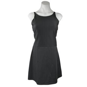 Calvin Klein Performance Black Sleeveless Stretch Activewear Mini A-line Dress M